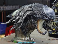 1/1 PREDALIEN Bust Predator&Alien Head Resin Model GK Collections Gifts New
