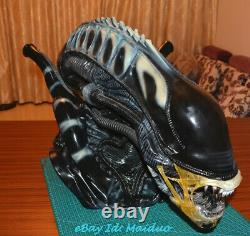 1/1 Scale Alien Bust Head Resin Model AVP GK Painted Collectibles New