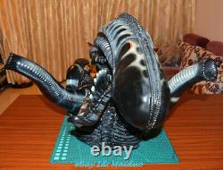1/1 Scale Alien Bust Head Resin Model AVP GK Painted Collectibles New