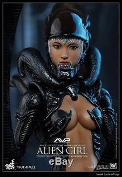 1/6 Hot Toys Hot Angel AVP Alien Girl Predator Female Figure HAS002 In Stock