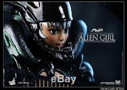 1/6 Hot Toys Hot Angel AVP Alien Girl Predator Female Figure HAS002 In Stock