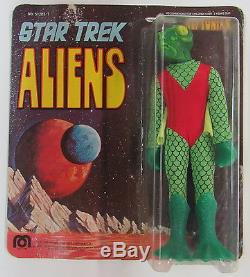 12 Mego Star Trek Action Figures Aliens Neptunian Gorn Keeper Cheron Spock MOC +