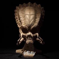 19 Predator Skull 1/1 Life-Size Figure Statue AVP Model Toy Aliens Collectibles