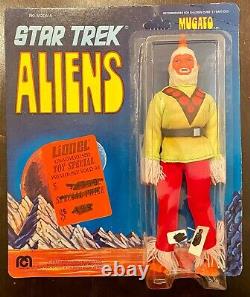 1976 Mego STAR TREK Aliens MUGATO unpunched card, original packaging, 51204/4