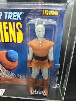 1976 Mego Star Trek Aliens Andorian AFA 75 Unpunched! No Belt Bleed! Holy Grail