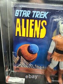 1976 Mego Star Trek Aliens Andorian AFA 75 Unpunched! No Belt Bleed! Holy Grail