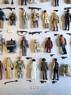 1977 1984 Vintage Star Wars First 79 Action Figures Complete Original Kenner