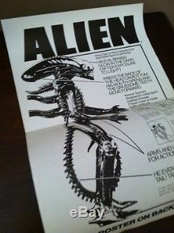 1979 Kenner ALIEN Original Poster. Look Beautiful Shape
