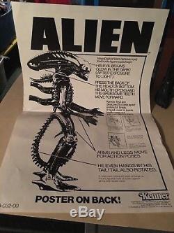 1979 Vintage Kenner 18 ALIEN withPoster MIB Nice
