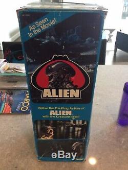 1979 Vintage Kenner Alien 18 Action Figure 100% Complete With Dome Poster & Box
