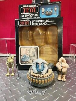 1983 Vintage Star Wars Rotj Sy Snootles And The Max Rebo Band With Box 247584