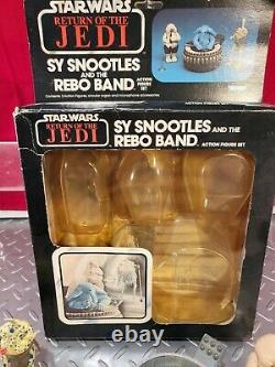 1983 Vintage Star Wars Rotj Sy Snootles And The Max Rebo Band With Box 247584