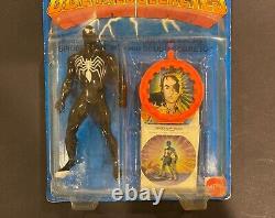 1984 Marvel Secret Wars Black Suit Spider-man Sealed Moc French Card Rare Figure