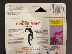 1984 Marvel Secret Wars Black Suit Spider-man Sealed Moc French Card Rare Figure