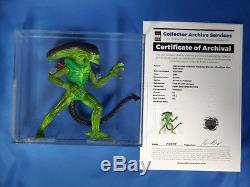 1993 Kenner Aliens vs Predator Warrior Alien Green 1st Shot Prototype CAS 85