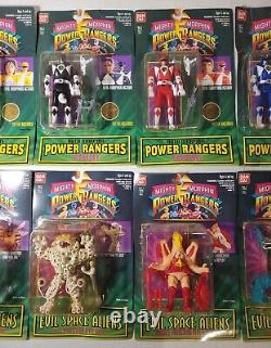 1994 Mighty Morphin Power Rangers & Evil Space Aliens Bandai Sealed Collection