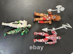 1995 Mighty Morphin Power Rangers & Zeo Evil Space Aliens Figures Lot Of 16