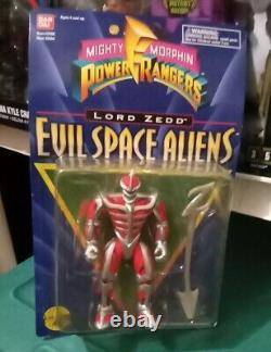 1995 Power Rangers Evil Aliens Set Ivan Ooze Tengu Warrior & Shipping Case RARE