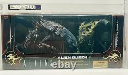 2003 Mcfarlane Alien Queen Delux Set Aliens Movie Maniacs Ser6 Afa Graded U85nm+