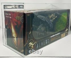 2003 Mcfarlane Alien Queen Delux Set Aliens Movie Maniacs Ser6 Afa Graded U85nm+