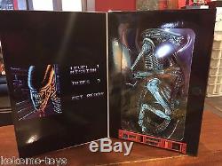 2015 NECA BLUE Dog Aliens 3 8-BIT Retro Video Game 7 Inch Movie AVP Figure MIB