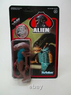 2018 Sdcc Super7 3 3/4 Reaction Alien Xenomorph Hammerhead Star Wars + Coin Moc