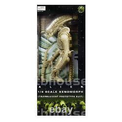 22 CONCEPT ALIEN figure 1/4-SCALE XENOMORPH neca TRANSLUCENT PROTOTYPE SUIT