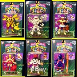 5 Evil Space Aliens 6 Figure set New 1994 Power Rangers Bandai Morphin Amricons