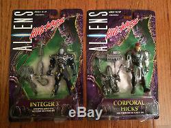 (6) 1998 Kenner ALIENS HIVE WARS Action Figures Lot, NEW! RARE! COMPLETE SET