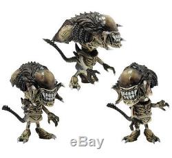 6pcs Alien vs Predator Alien/ Predator/ Predalien 3 Mini Cosbaby PVC Figure NB