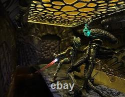 7 inch action figure alien space ship diorama for NECA Predator