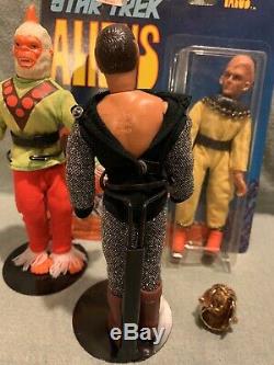 8 1976 Mego Star Trek Aliens Series 2 Complete! Romulan Talos Andorian Mugato