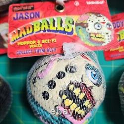 8 KIDROBOT MADBALLS Horrorballs SET LOT RARE 4-Inch Foam Figure NEW MONDO