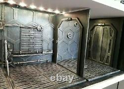 8x Custom Diorama. Base and Wall Set. Neca, Mezco, Marvel Legends, Black Series