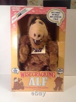 ALF Wisecracking Talking plush figure in Original BOX from 1987