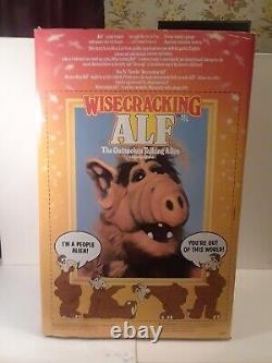 ALF Wisecracking Talking plush figure in Original BOX from 1987