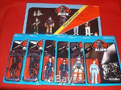 Alien Early Bird Package+set Of 6 Figures+extras-sdcc/super 7/reaction 2013-new