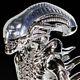 ALIEN Silver Gentle Giant 35 Years Edition Action Figure Toy neca Kenner