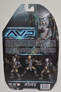 ALIEN VS. PREDATOR CELTIC PREDATOR 7 Action Figure NECA NEW