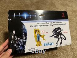 ALIENS Alien Queen RIPLEY Power Loader action figure 3 pack set NEW in box NIB