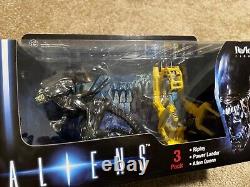 ALIENS Alien Queen RIPLEY Power Loader action figure 3 pack set NEW in box NIB