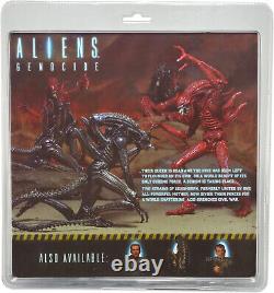 ALIENS GENOCIDE Black Vs. Red Warrior Action Figure 2-Pack 7 NECA New & Sealed