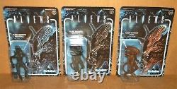 ALIENS ReAction Super7 3.75 Figures RIPLEY NEWT BISHOP VASQUEZ HUDSON HICKS