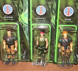 ALIENS ReAction Super7 3.75 Figures RIPLEY NEWT BISHOP VASQUEZ HUDSON HICKS