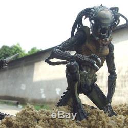 AVP Aliens vs Predator Hybrid Mixed Blood Predator Horror Action Figure Toy
