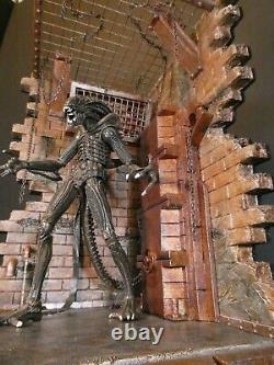 Alien 3 Resurrection Diorama for NECA Alien Xenomorph figures 1/10 scale