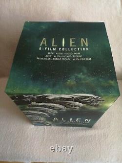 Alien 6 Film Collection (Not SteelBook) Blu-ray, Alien Egg Statue Figure READ