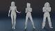 Alien Aliens Ripley 3D Printed 4 Figure Set Astronaut, Flight, Battle, Newt 124