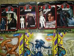 Alien And Predator Action Figure Lot. Big Mixed Lot Of Loose And Carded Figures