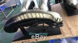 Alien Dog Head Statue 11 Life-Size 36''L Prop Resin Painted In Stock Custom GK
